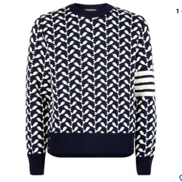 Thom Browne Whale Sweater 